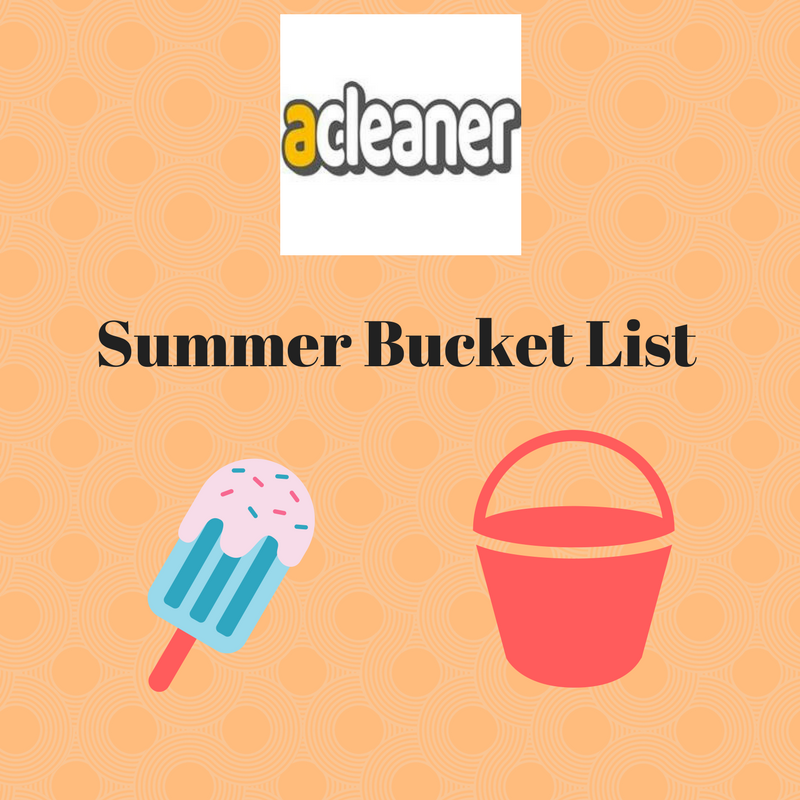 Summer Bucket List 